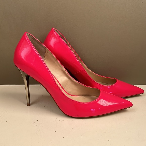 Rock & Republic hot pink pumps - Picture 2 of 3